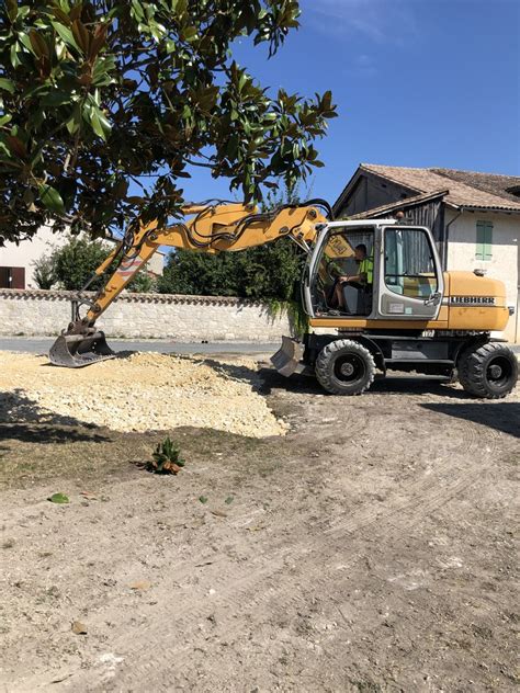 Première tranche des travaux de création dun parking Place du Prieuré