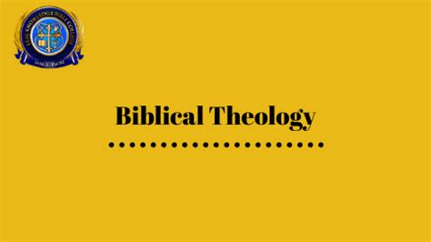 Biblical Theology – SOAR