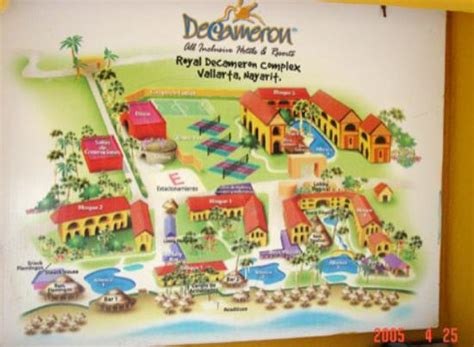 Royal Decameron Complex Map