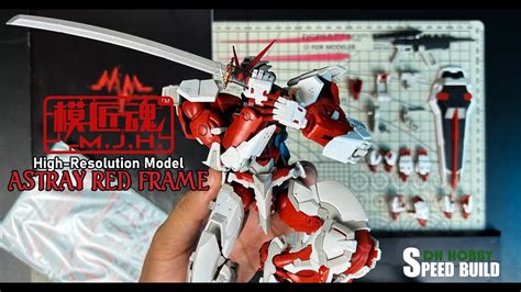 BUILD HIRM ASTRAY RED FRAME MJH MODEL SPEED BUILD ASRM YouTube