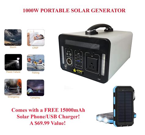 Jump Starters Battery Chargers And Portable Power 2 Dc Kyng Power Solar Generator Portable Power