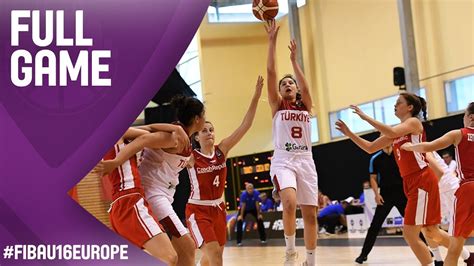 Turkey V Czech Republic Full Game Class Fiba U Women S