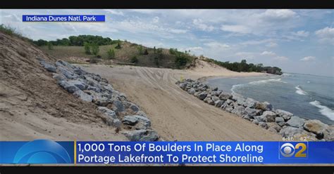 Portage Lakefront At Indiana Dunes Reopens After Erosion Prevention