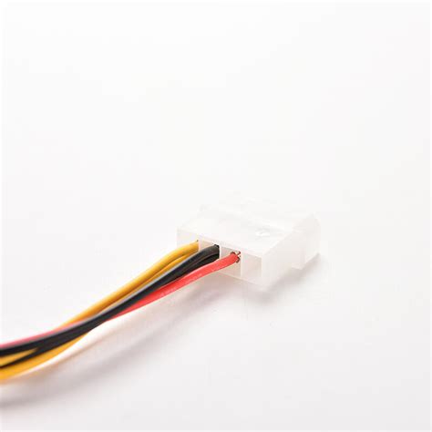 4 Pin Molex Male To 6 Pin Pci Express Pcie Female Power Adapter Cable