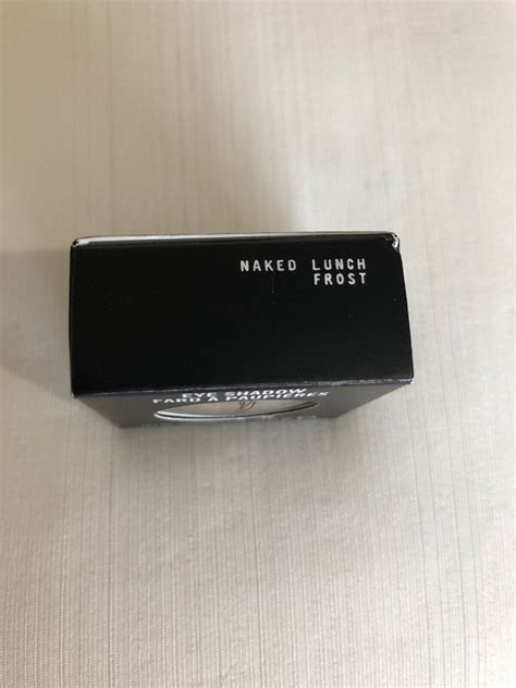 MAC Eyeshadow NAKED LUNCH FROST Faint Pink Shimmer BNIB Rare GLOBAL