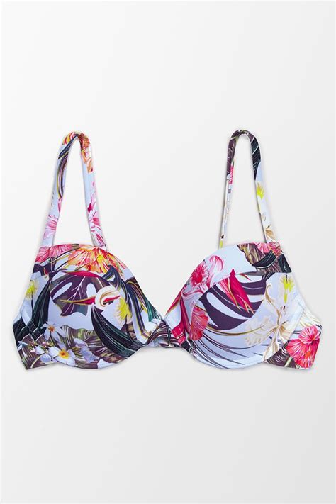 Amira Tropical Bikini Top
