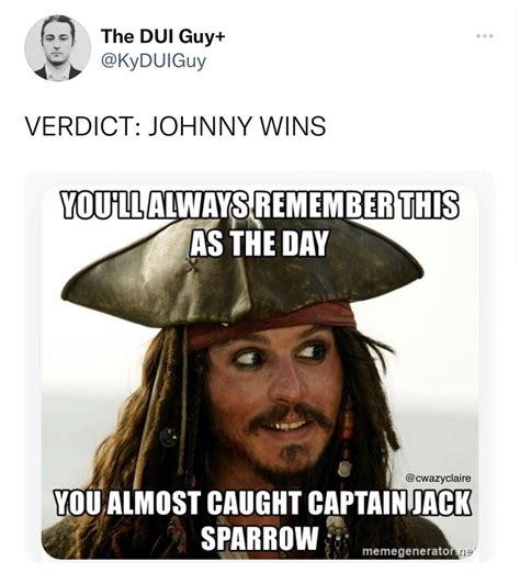 Almost Caught Captain Jack Sparrow (meme) | The Day You Almost Caught ...