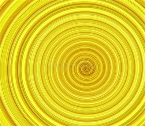 Fundo Amarelo De Espiral Modelo De Desenho Do Cartaz Ilustra O