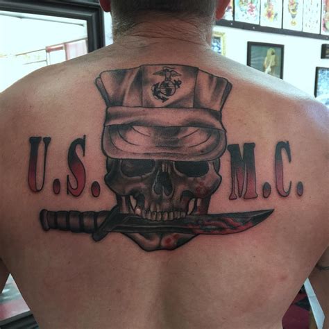 75 Cool USMC Tattoos - Meaning, Policy and Designs (2019)