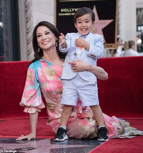 Lucy Liu Shares Rare Snapshot Of Five Year Old Son Rockwell On His