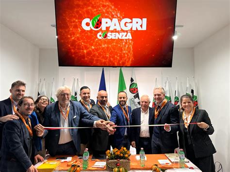 Inaugurata nuova sede Copagri Calabria a Cosenza Gallo e Macrì