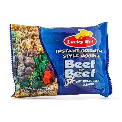 Lucky Me Beef Na Beef Instant Noodles Weee