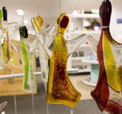 Fused glass - angels