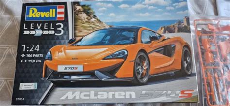 Revell Mclaren S Scale Sports Car Model Kit Boxed Used