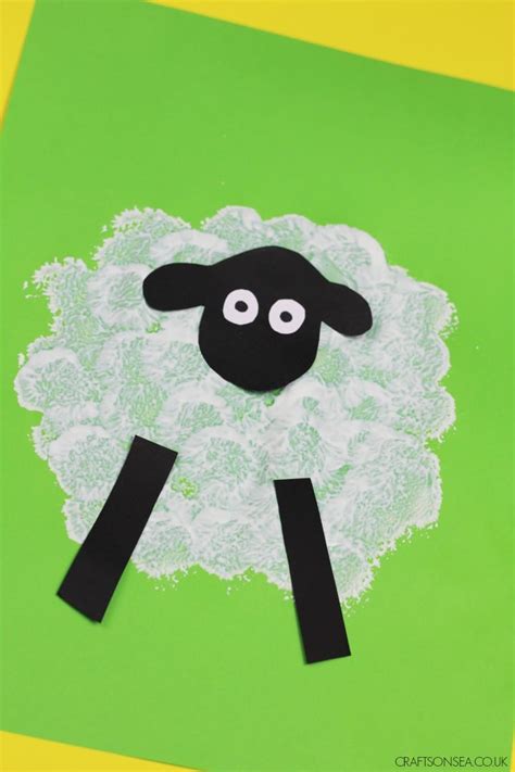 Sheep Craft Template Printable - pic-flamingo