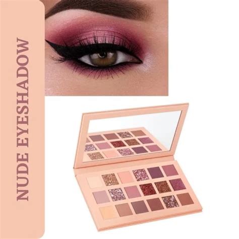 Brown Blush Different Shades Colours Nude Edition Eyeshadow Palette