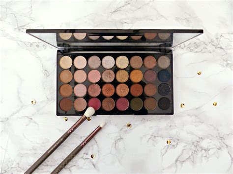 Review And Swatches Makeup Revolution Ultra 32 Shade Eyeshadow Palette