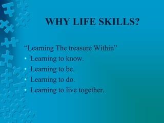 LIFE SKILLS | PPT