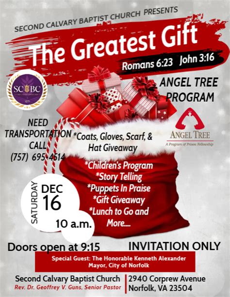 Angel Tree Flyer 2 Postermywall