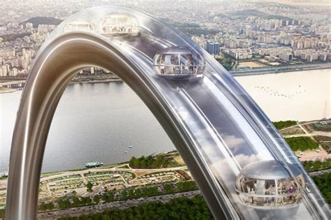 Worlds Largest Spokeless Ferris Wheel To Be Built In Seoul Domus