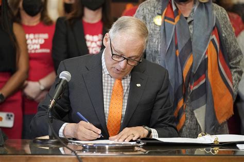 Washington Governor Signs Bills Tightening Gun Rules AP News