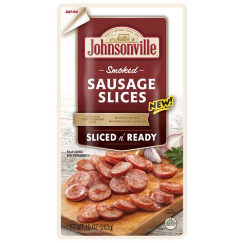 Johnsonville Smoked Sausage Slices Oz Kroger