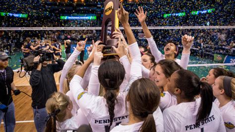 Seventh Heaven Penn State Sweeps Byu In Ncaa Final