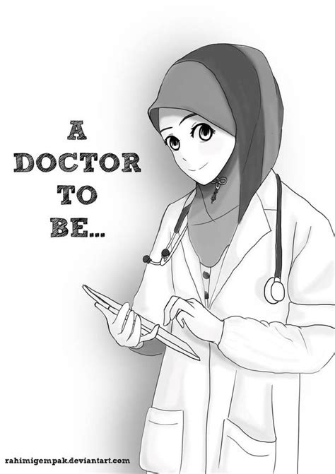 A Doctor To Be By Rahimi Af On Deviantart Medical Wallpaper Girl