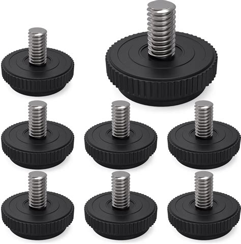 Amazon Jamiikury 5 16 18 UNC Leveling Feet 8 Pcs Adjustable