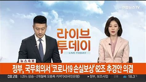 속보 정부 국무회의서 코로나19 손실보상 62조 추경안 의결 동영상 Dailymotion