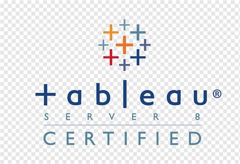 Logotipo de Tableau Server 8 Certified empresas tecnológicas png