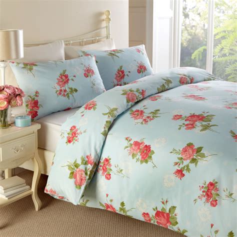 Traditional Floral Printed Bedding - Vintage Duvet Cover Cotton Rich Bed Set | eBay