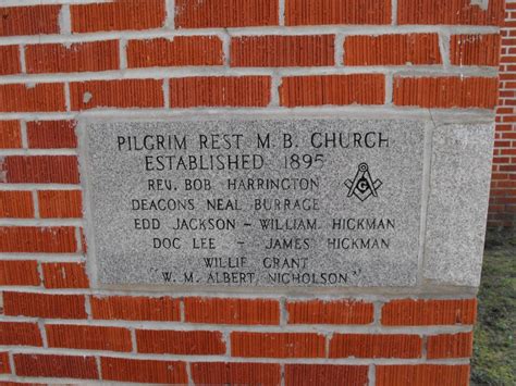 Pilgrim Rest Baptist Church Cemetery In Mississippi Find A Grave Cemetery