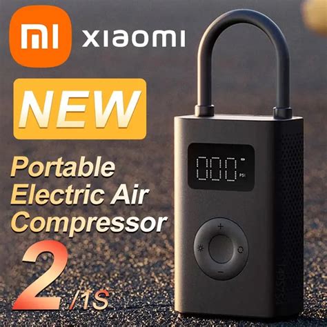 Xiaomi Pompe Air Lectrique Portable Avec Led Gonfleur Multi Outils