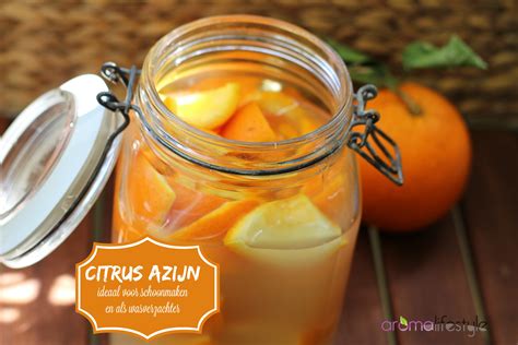 citrus azijn op  verschillende manieren zelf maken