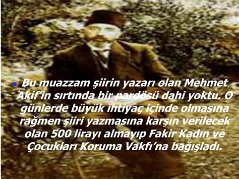 Ppt Mehmet Ak F Ersoy Powerpoint Presentation Free