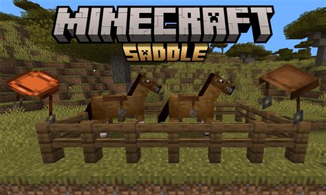 how to get a minecraft saddle