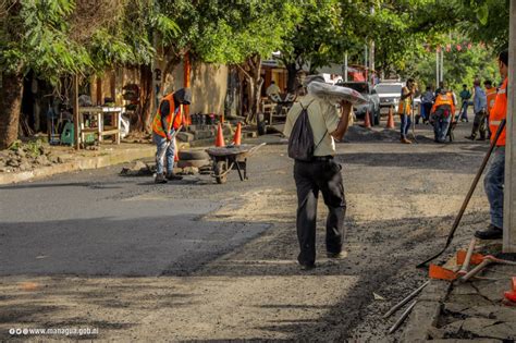 Alcald A De Managua On Twitter Habitantes Del Barrio Georgino