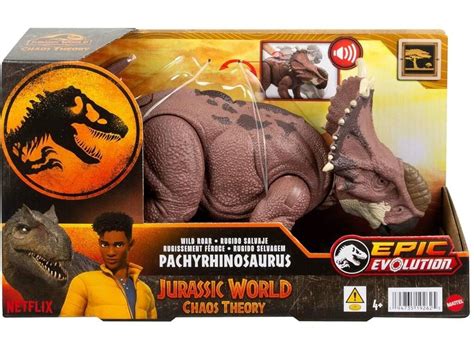 Acheter Jurassic World Chaos Theory Pachyrhinosaurus Wild Roar Figure