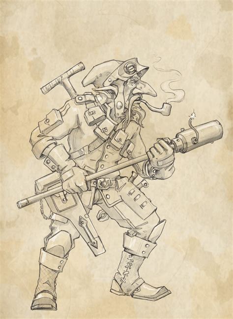 Goblin Pioneer By Tugodoomer On Deviantart Goblin Dnd Art Fantasy Races