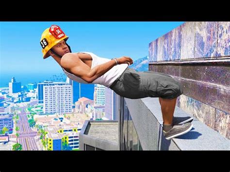 Gta Falling Off Highest Buildings Gta Funny Moments