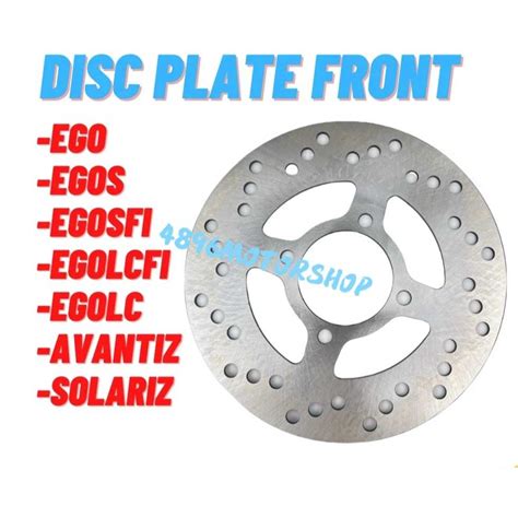 Front Brake Disc Plate Yamaha Ego S Egos Avantiz Solaris Ego Lc Ego S