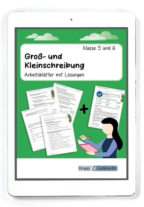 Gro Und Kleinschreibung Klasse Und Pdf Krapp Gutknecht Verlag