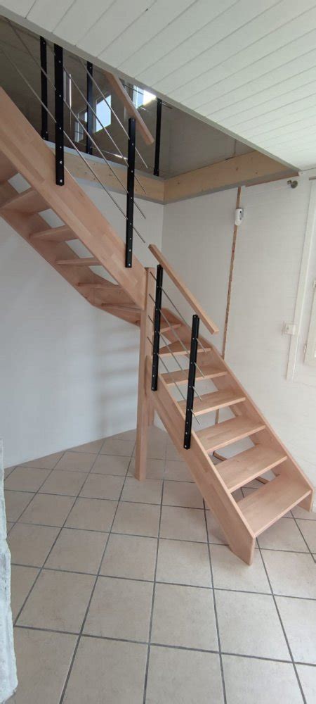 Escalier Sur Mesure Bois G22 Pays De Gex MAB DIFFUSION