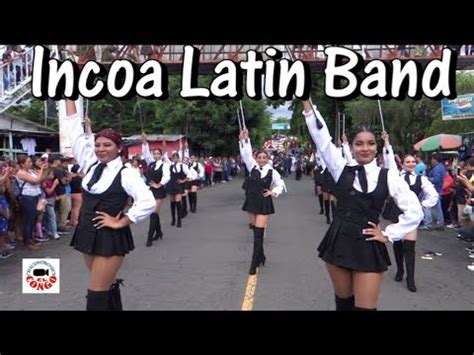 INCOA LATIN BAND En Desfile Del Correo Coatepeque 2023 Santa Ana El