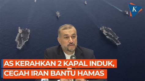 AS Kirim Kapal Induk Ke Laut Mediterania Cegah Iran Dan Kelompok Lain