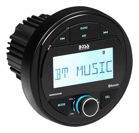 Rádio Marinizado Boss Entrada Usb Bluetooth Fm Som Estéreo Frete grátis