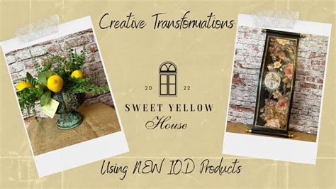 5 Creative Transformations Using New IOD Release Thriftflips Diy