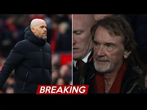 Man Utd Boss Erik Ten Hag Comes Out Swinging After Sir Jim Ratcliffe