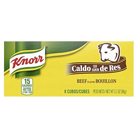 Knorr Bouillon Cubes For Sauces Soups And Stews Beef Flavor Bouillon